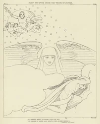 Sleep escaping from the wrath of Jupiter